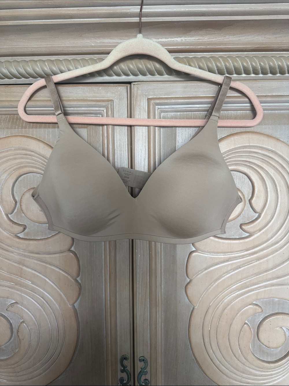 Soma Smooth Molded T-Shirt Bra - Taupe